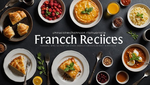 Savourez des recettes françaises qui éveillent les papilles