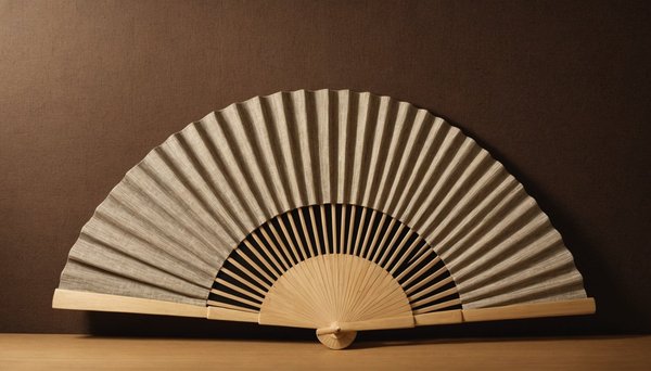 Éventail en bois et tissu : entre tradition et modernité